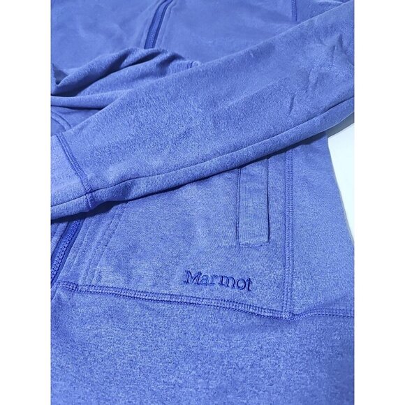 Marmot Jacket Womens Medium Purple Long Sleeve Zip Up Light Weight Outdoor - Picture 2 of 10